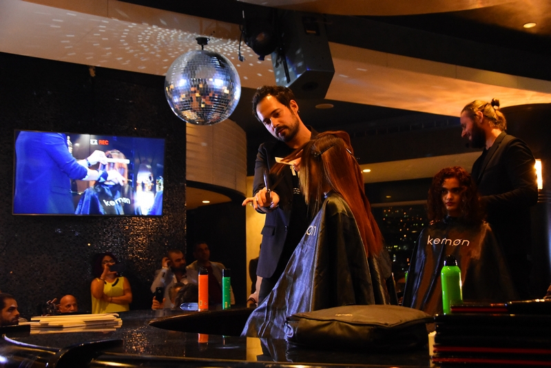 Launching of the Italian hair brand KEMON